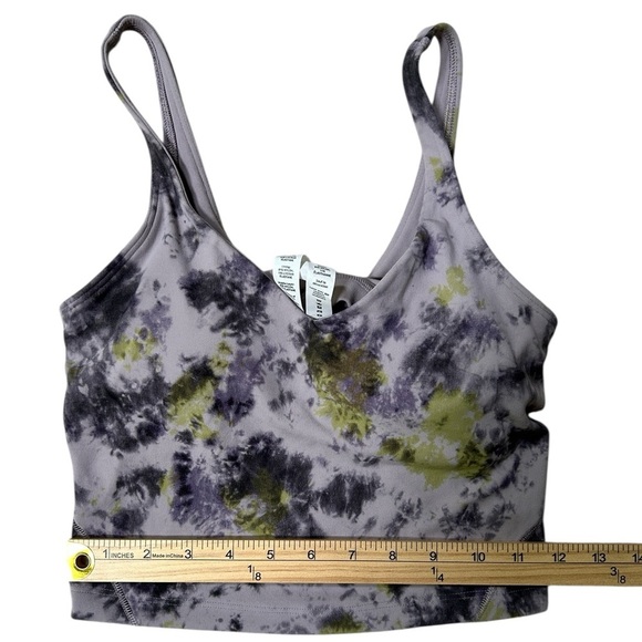 Lululemon | Align Tank Top Radial Tie Dye Mauve Grey Multi, Size 4 - Picture 3 of 6